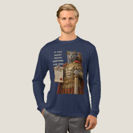 Russisch Blau Cäsar Katze Tri-Blend Shirt