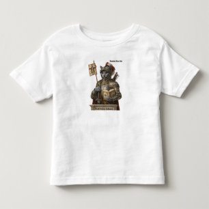 Russisch Blau Conquistador Katze – Ehre & Vermächt Kleinkind T-shirt
