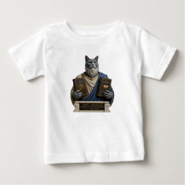Russisch Blau Homer Katze Baby T-shirt
