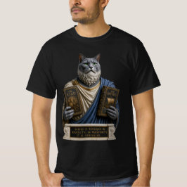 Russisch Blau Homer Katze T-Shirt