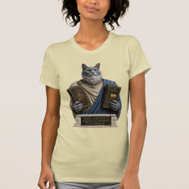 Russisch Blau Homer Katze T-Shirt
