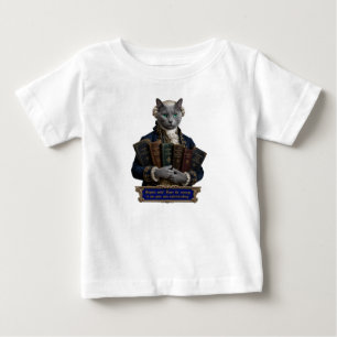 Russisch Blau Immanuel Kant Katze Baby T-shirt