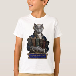 Russisch Blau Immanuel Kant Katze T-Shirt