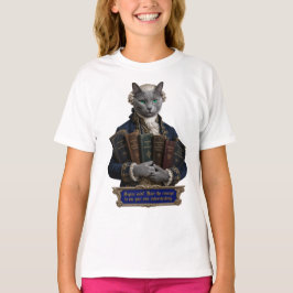 Russisch Blau Immanuel Kant Katze T-Shirt