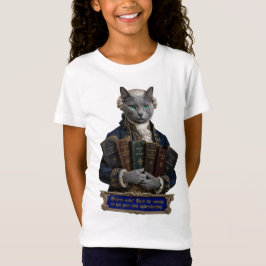 Russisch Blau Immanuel Kant Katze T-Shirt