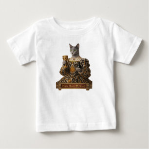 Russisch Blau Lucrezia de Médici Katze Baby T-shirt