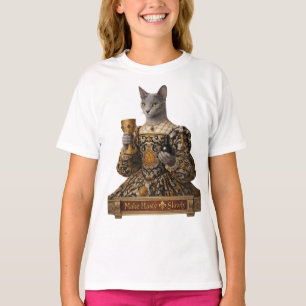 Russisch Blau Lucrezia de Médici Katze T-Shirt