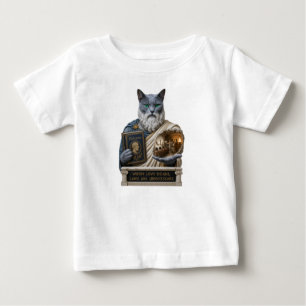 Russisch Blau Plato Katze Baby T-shirt