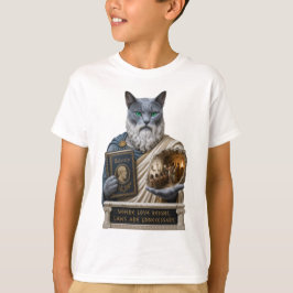 Russisch Blau Plato Katze T-Shirt