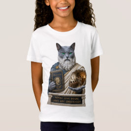 Russisch Blau Plato Katze T-Shirt