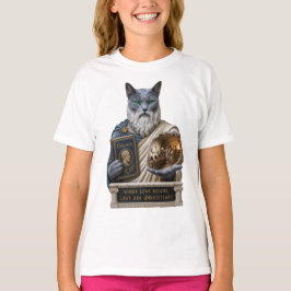 Russisch Blau Plato Katze T-Shirt