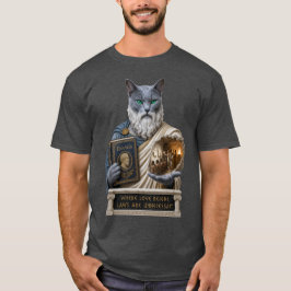 Russisch Blau Plato Katze T-Shirt