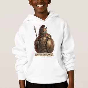 Russisch Blau Spartaner Katze Hoodie