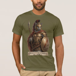 Russisch Blau Spartaner Katze T-Shirt