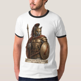 Russisch Blau Spartaner Katze T-Shirt