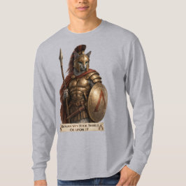 Russisch Blau Spartaner Katze T-Shirt