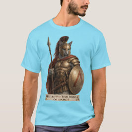 Russisch Blau Spartaner Katze T-Shirt