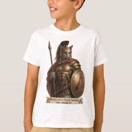 Russisch Blau Spartaner Katze T-Shirt