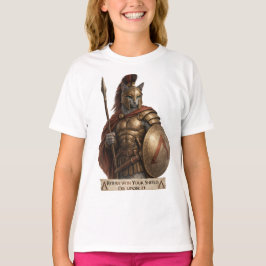 Russisch Blau Spartaner Katze T-Shirt