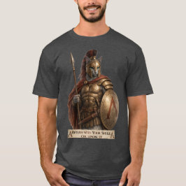 Russisch Blau Spartaner Katze T-Shirt