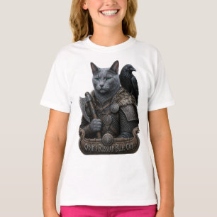 Russisch Blau Veteran Odins Katze T-Shirt