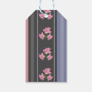 Russisch, gestreift, Patchwork Geschenkanhänger