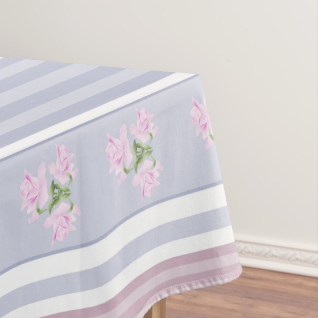 Russisch, gestreift, Patchwork Tischdecke (Beispiel)