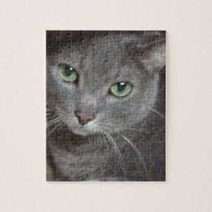 Russisch-graue Katze Puzzle
