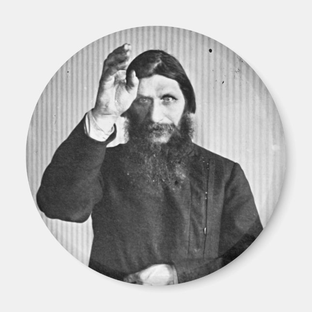 Russisch Mystic Grigori Yefimovich Rasputin Magnet (Vorne)