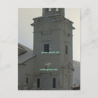 Russisch-Orthodoxe Kirche mit Geist-Kugeln Ankündigungspostkarte