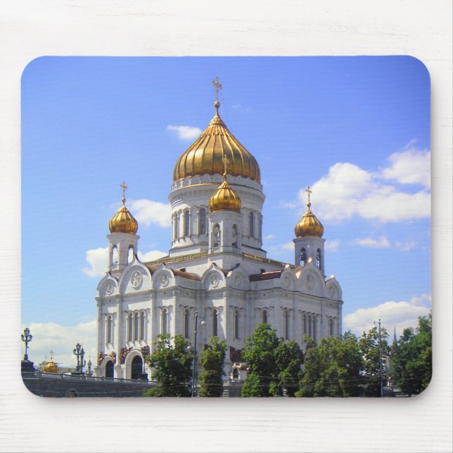 Russisch-Orthodoxe Kirche Mousepad (Vorne)