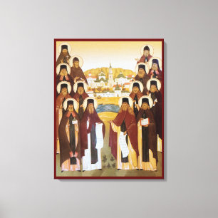 Russisch-orthodoxe Kirchensymbol Leinwanddruck