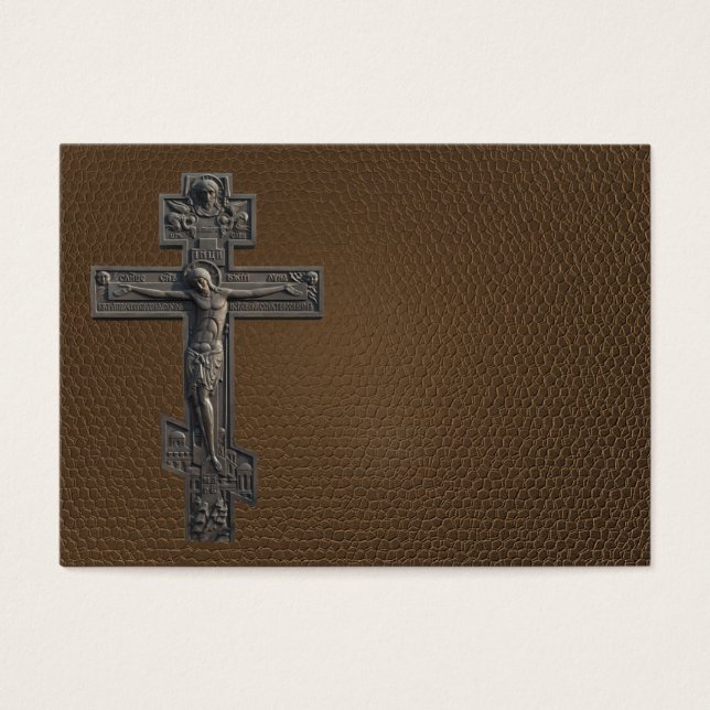 Russisch-Orthodoxe Kreuz (Vorderseite)
