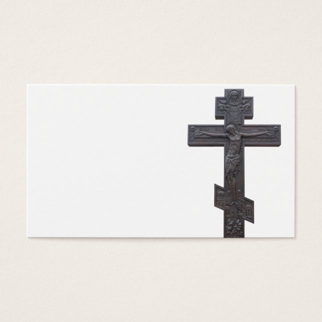 Russisch-Orthodoxe Kreuz (Vorderseite)