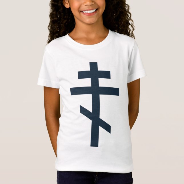 Russisch-Orthodoxe Kreuz T-Shirt (Vorderseite)