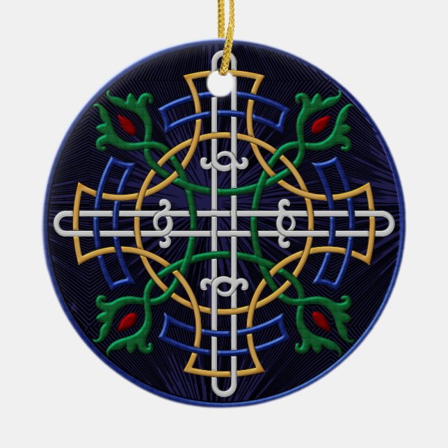 Russisch-Orthodoxe Symbol - Personalisiert Keramik Ornament (Vorne)