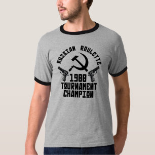 Russisch-Roulette-T-Shirt T-Shirt