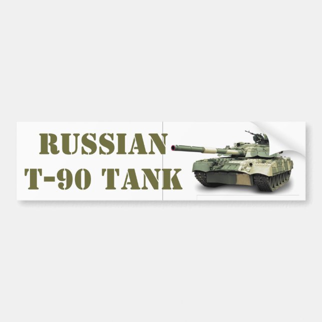 RUSSISCH T-90 AUTOAUFKLEBER (Vorne)