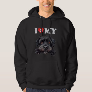 Russisch Tsvetnaya Bolonka Ich höre meinen Hund Fu Hoodie