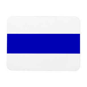 Russische Anti-Kriegs-Fahne ukrainische blaue Lini Magnet