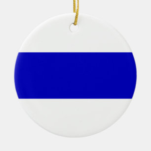 Russische Anti-Kriegsflagge ukrainische Invasion S Keramik Ornament