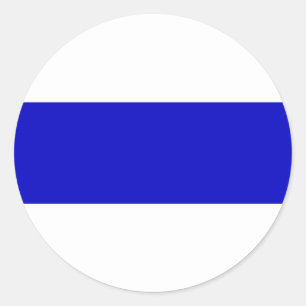 Russische Anti-Kriegsflagge ukrainische Invasion S Runder Aufkleber