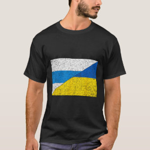 Russische Antikriegsflagge Ukraine-Flagge Net Voyn T-Shirt
