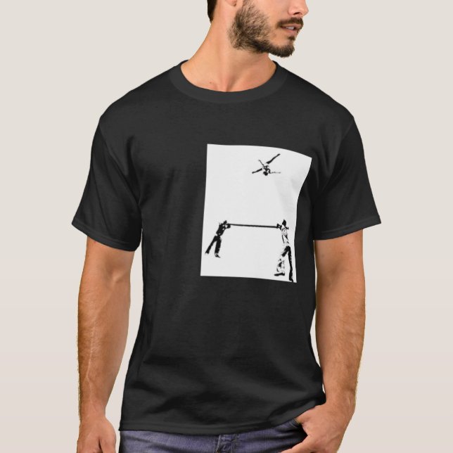 Russische Bar lustiger Junge T-Shirt (Vorderseite)