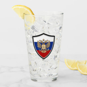 Russische Fahnenrüstung Glas