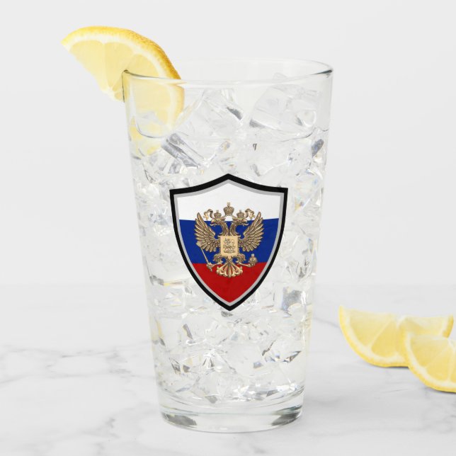 Russische Fahnenrüstung Glas (Vorderseite Ice)