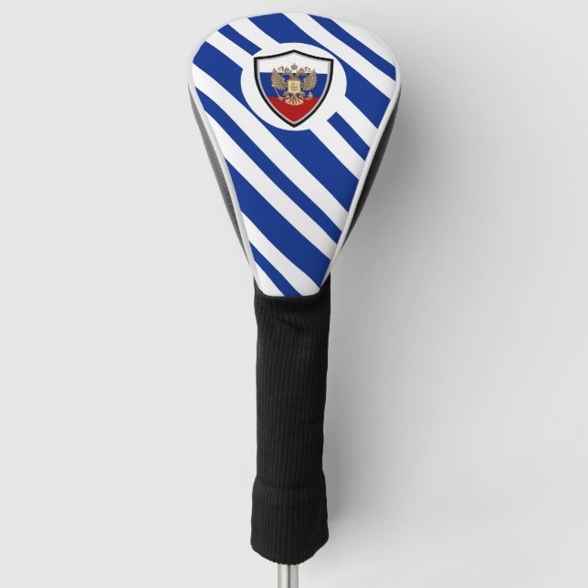 Russische Fahnenrüstung Golf Headcover (Vorderseite)
