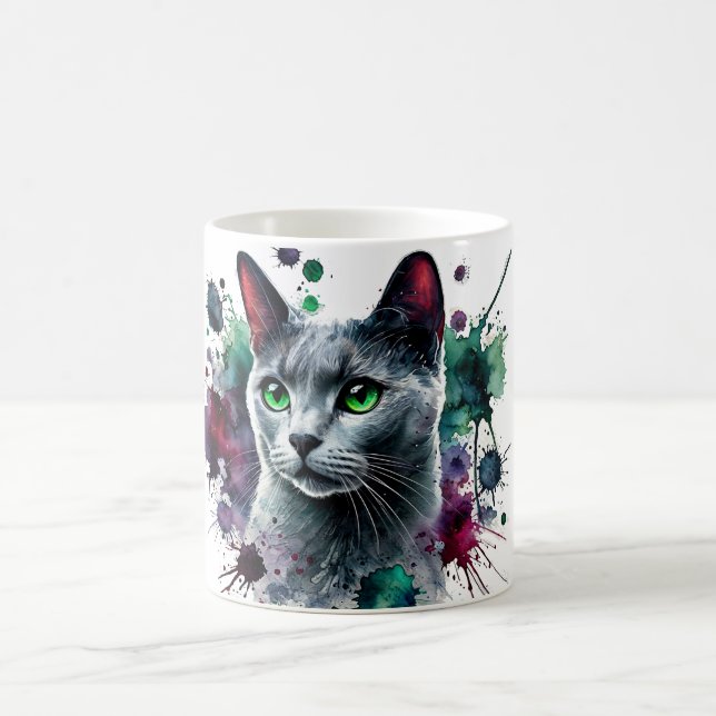 Russische Farbe Kaffeetasse (Mittel)