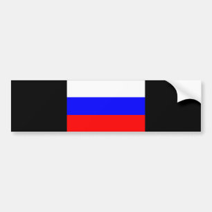 RUSSISCHE FLAG AUTOAUFKLEBER