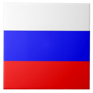 Russische Flag Tile Fliese